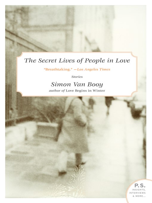 Title details for The Secret Lives of People in Love by Simon Van Booy - Wait list